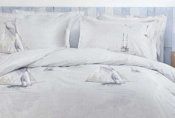 Piera Blauw Dekbedovertrekset Tweepersoons