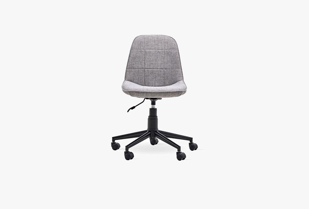 Trendy Eetkamerstoel Linnen stof Blauw