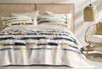 Stain Beige Pique Tk Tweepersoons