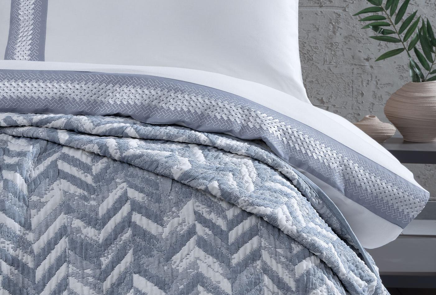 Elsie Indigo Fall Winter 8-delig Uitzetset Tweepersoons - foto 5