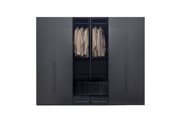 Legato Kledingkast 6-deurs 272X222 Cm