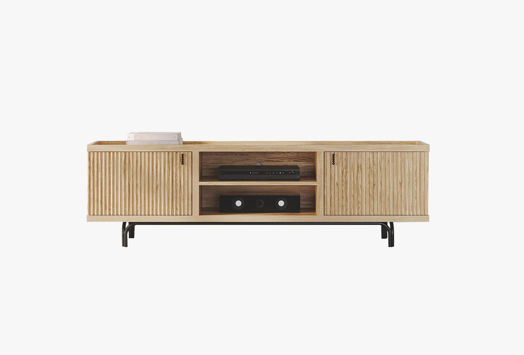 Austin TV-Kast Donker OAK kleur 200x60 cm - foto 2