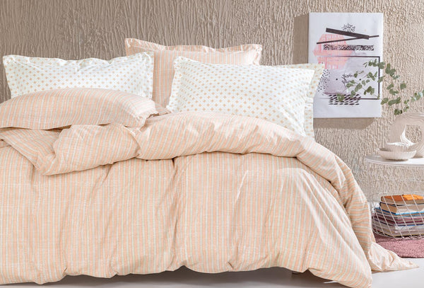 Mix Match Vitello Blush Dekbedovertrek Eenpersoons