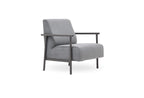Berta 3-Zitsbank met slaapfunctie + Fauteuil Fluweel Grijs - foto 5