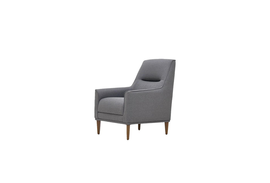 Pavia Fauteuil Fluweel Grijs