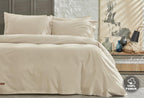 Plain Beige Dekbedovertrekset Tweepersoons