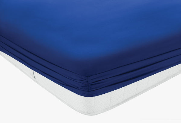 Noah Licht Marineblauw Hoeslaken 90X190 Cm