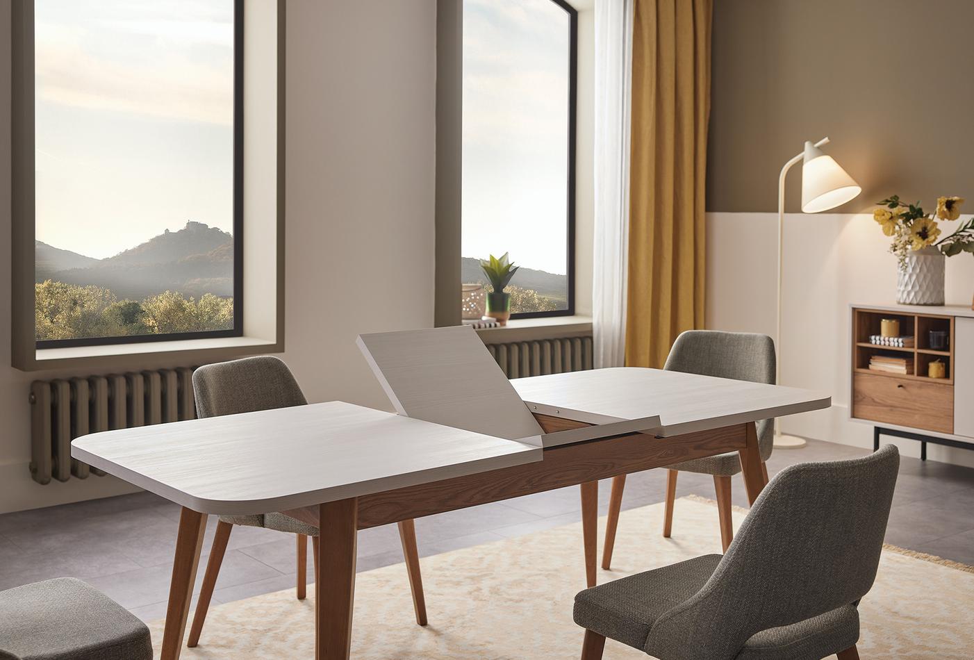 Loreto Eettafel Uitschuifbaar 160-200x77 cm - foto 5
