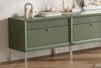 Fit & Flex Module met 2 lades op poten - Groen 80x67 cm - foto 4