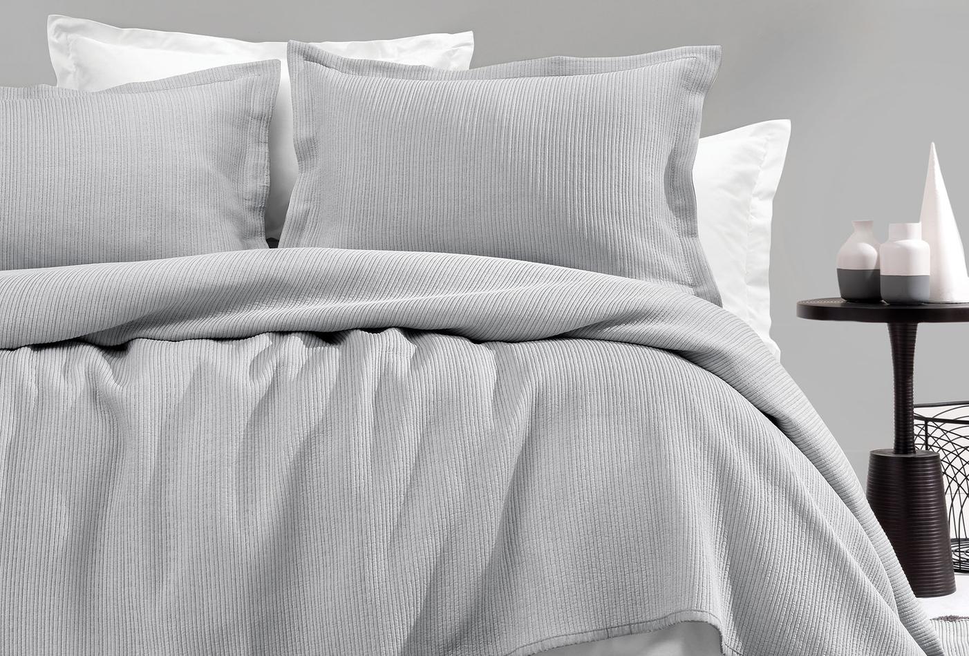 Digna Grijs Bed Sprei Eenpersoons - foto 4