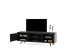 Austin TV-Kast Donker OAK kleur 200x60 cm - foto 5