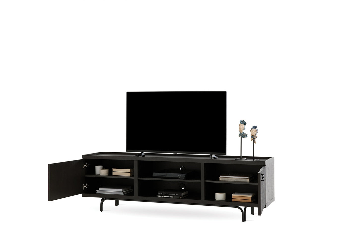 Austin TV-Kast Donker OAK kleur 200x60 cm - foto 5