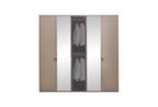 Berta Kledingkast 5-deurs 227x221 cm - foto 3