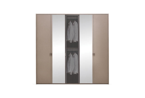 Berta Kledingkast 5-deurs 227X221 Cm
