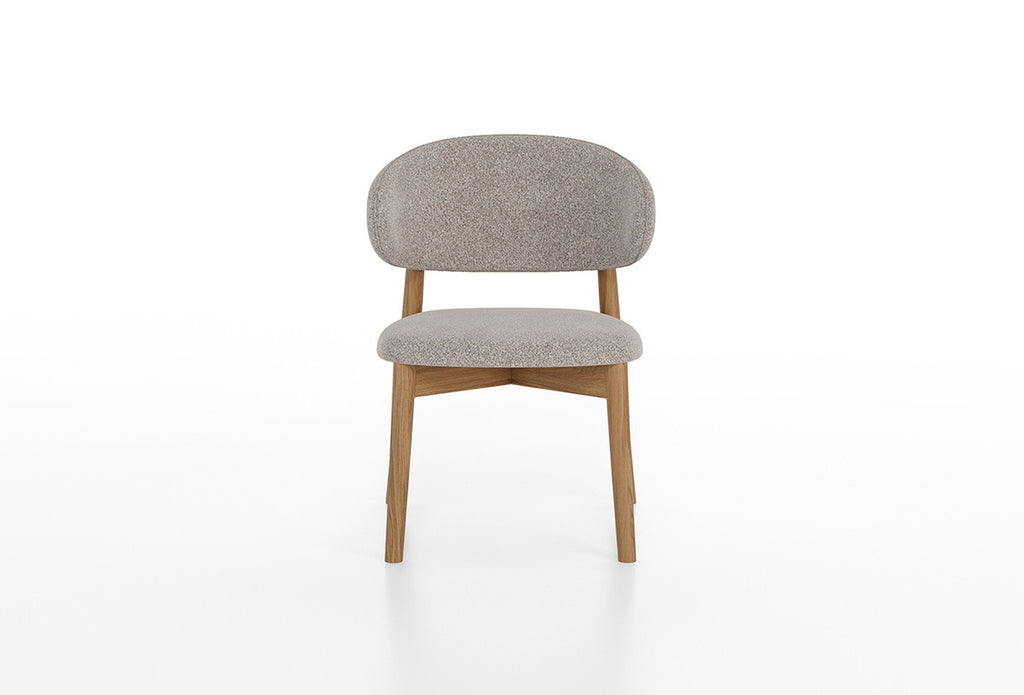 Marsana Eetkamerstoel Beige Geweven stof - foto 6