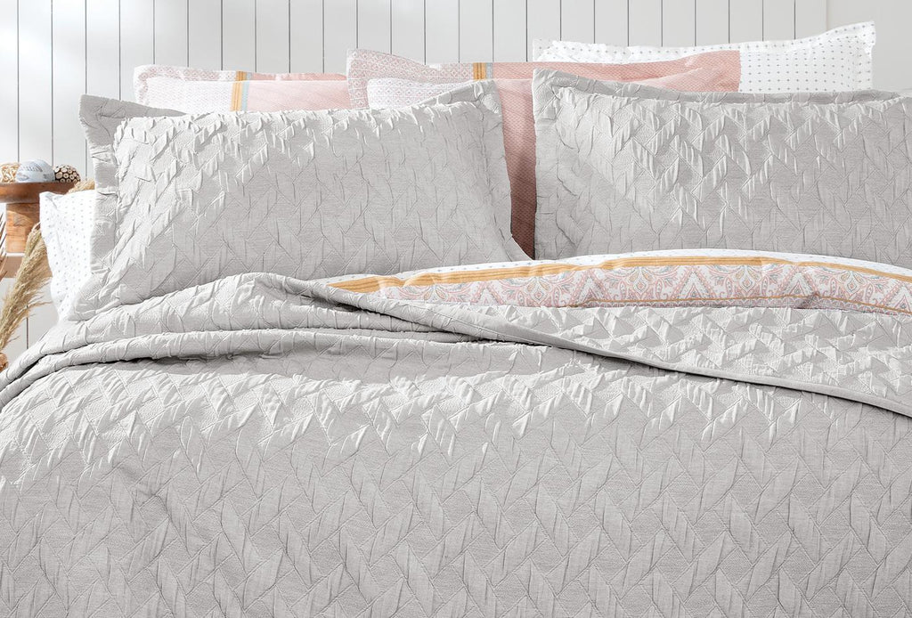 Lennox Steen Bed Beddensprei Eenpersoons - foto 4