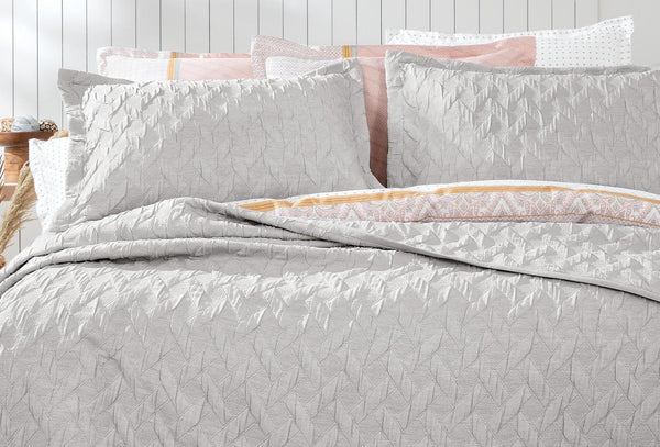 Lennox Steen Bed Beddensprei Eenpersoons