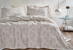 Ella Taupe Bed Sprei Seti Tweepersoons