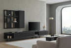 Austin Maxi Tv-meubel Donker OAK kleur 350x45 cm - foto 3