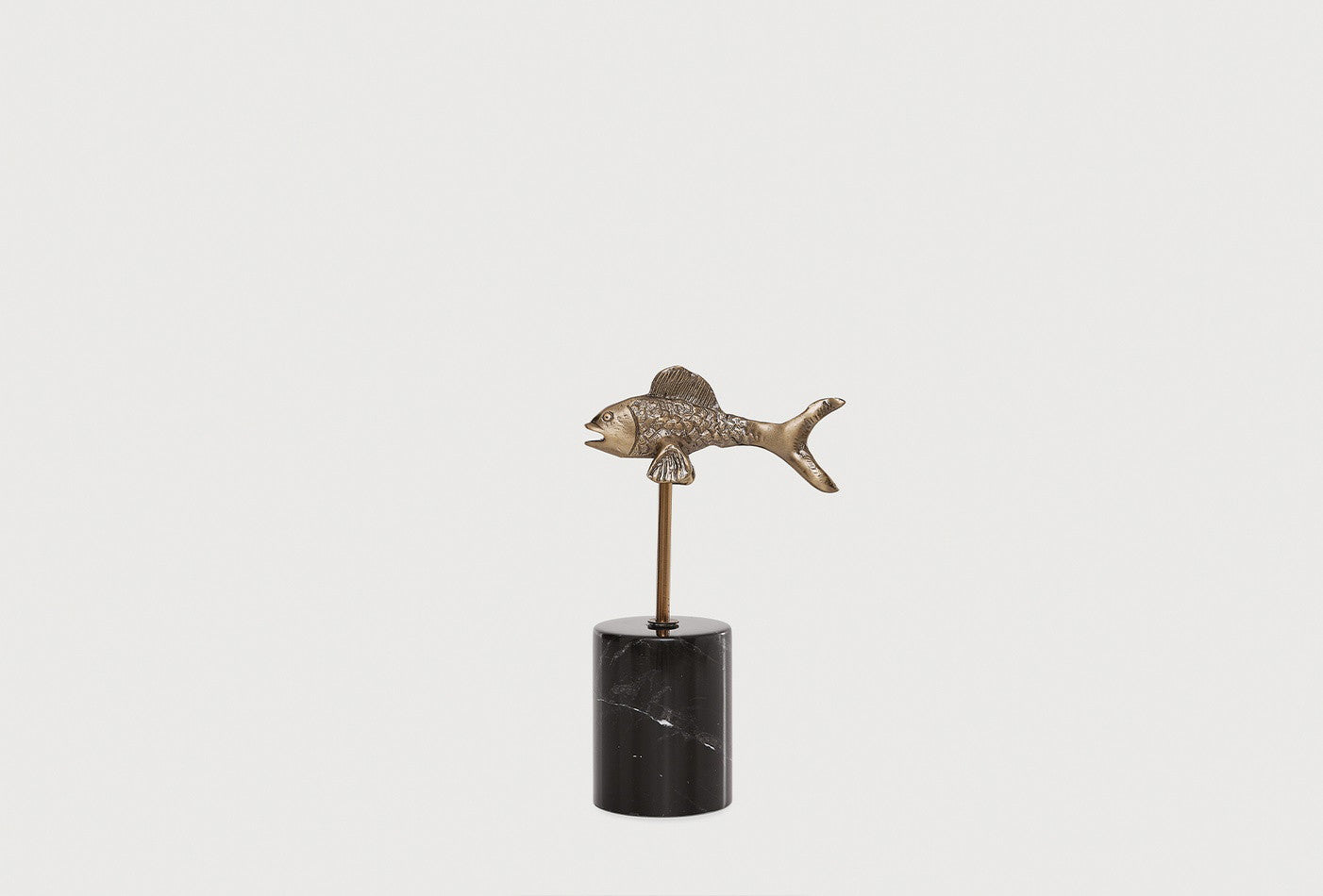 Fish Decoratief object Marmer Eskitme Kaplama Metaal 230 Mm - foto 4