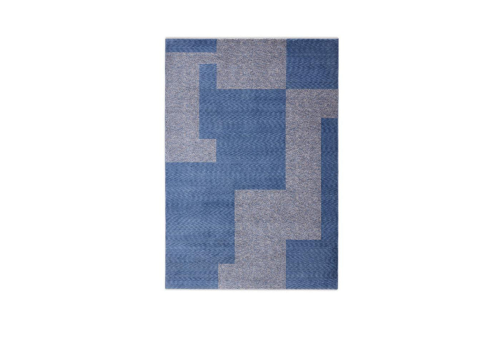 Diagram Vloerkleed Blauw Grijs 160x230 - foto 5