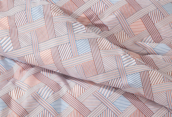 Mix Match Callie Rood Dekbedovertrek Eenpersoons