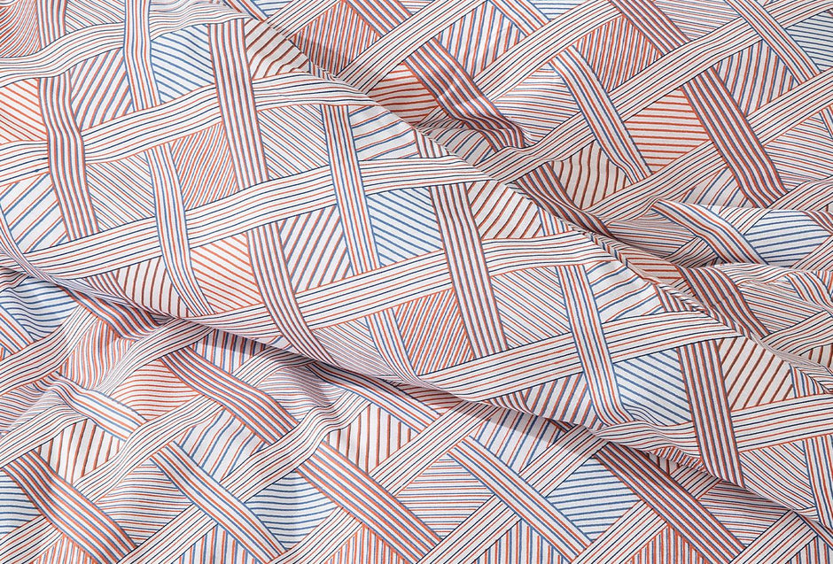 Mix Match Callie Rood Dekbedovertrek Eenpersoons