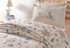 Wonderland Creme met deken Lakenset - foto 3