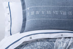 Asral Indigo met bedsprei Dekbedovertrekset Uitzetset Eenpersoons - foto 6