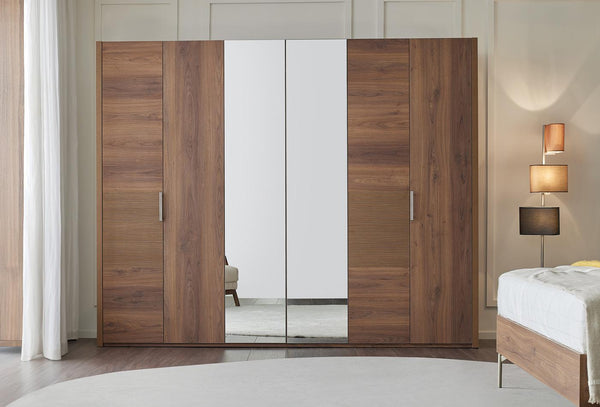 Pavia Kledingkast 6-deurs 274X221 Cm