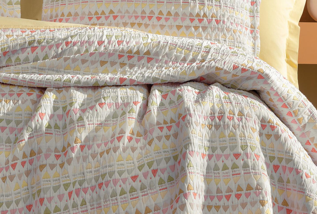 Akoni Roze Bed Sprei Seti Eenpersoons - foto 5