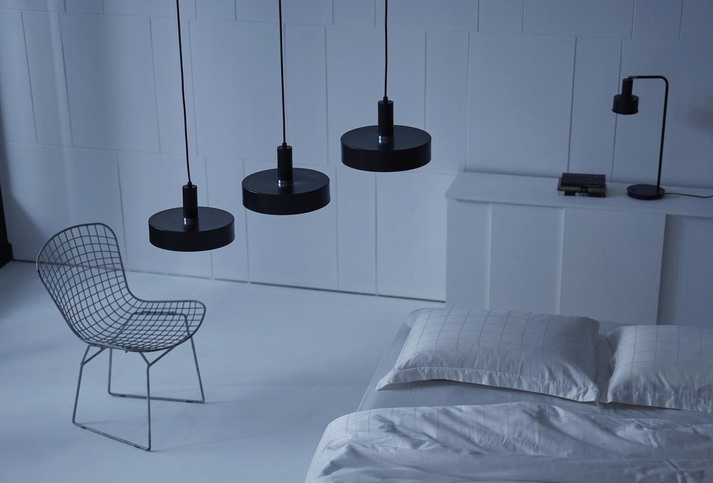 Fama 3-zits Hanglamp Zwart - foto 4