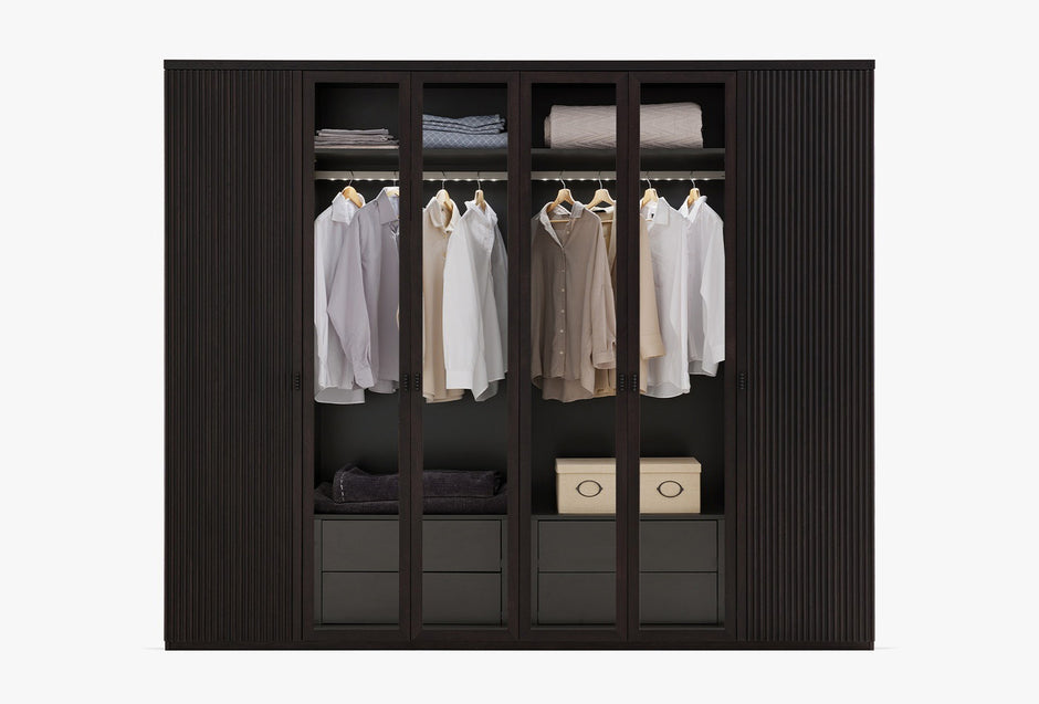Austin Kast Donker OAK kleur 274X227 Cm
