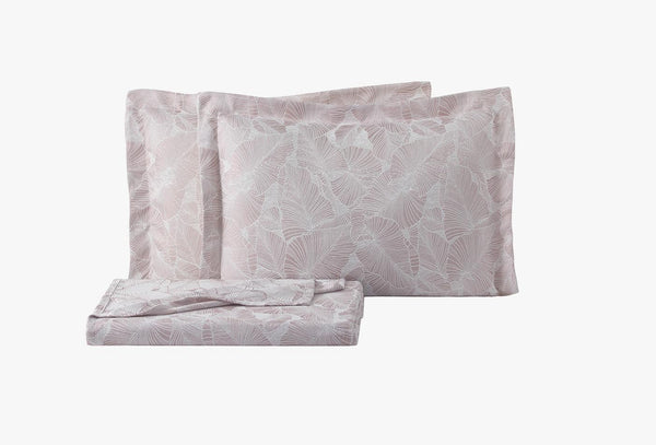 Leaf Oudroze Bed Sprei Seti Tweepersoons