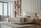 Paloma Boxspring met hoofdbord 160x200 cm Creme - foto 3