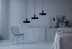 Fama 3-zits Hanglamp Zwart