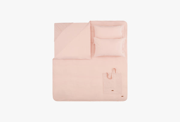 Plain Blush Dekbedovertrekset Tweepersoons
