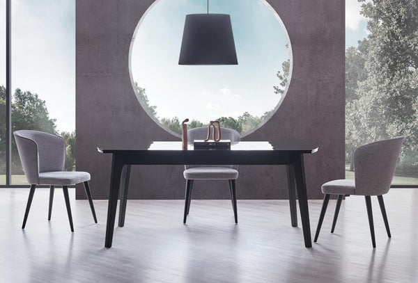 Legato Dressoir Eettafel Vast Eetkamerstoel 4 Stuks