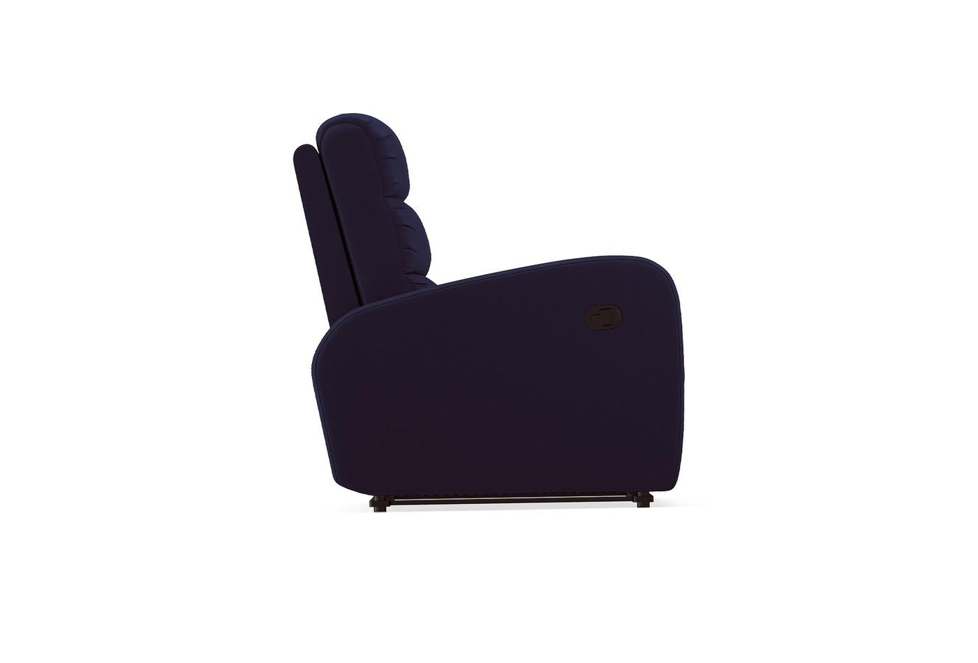 Enric Manuel mechanisme 1-zits Bank Mohair Marineblauw - foto 3