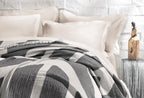 Tierra Antraciet Pique Bed Sprei Tweepersoons - foto 3