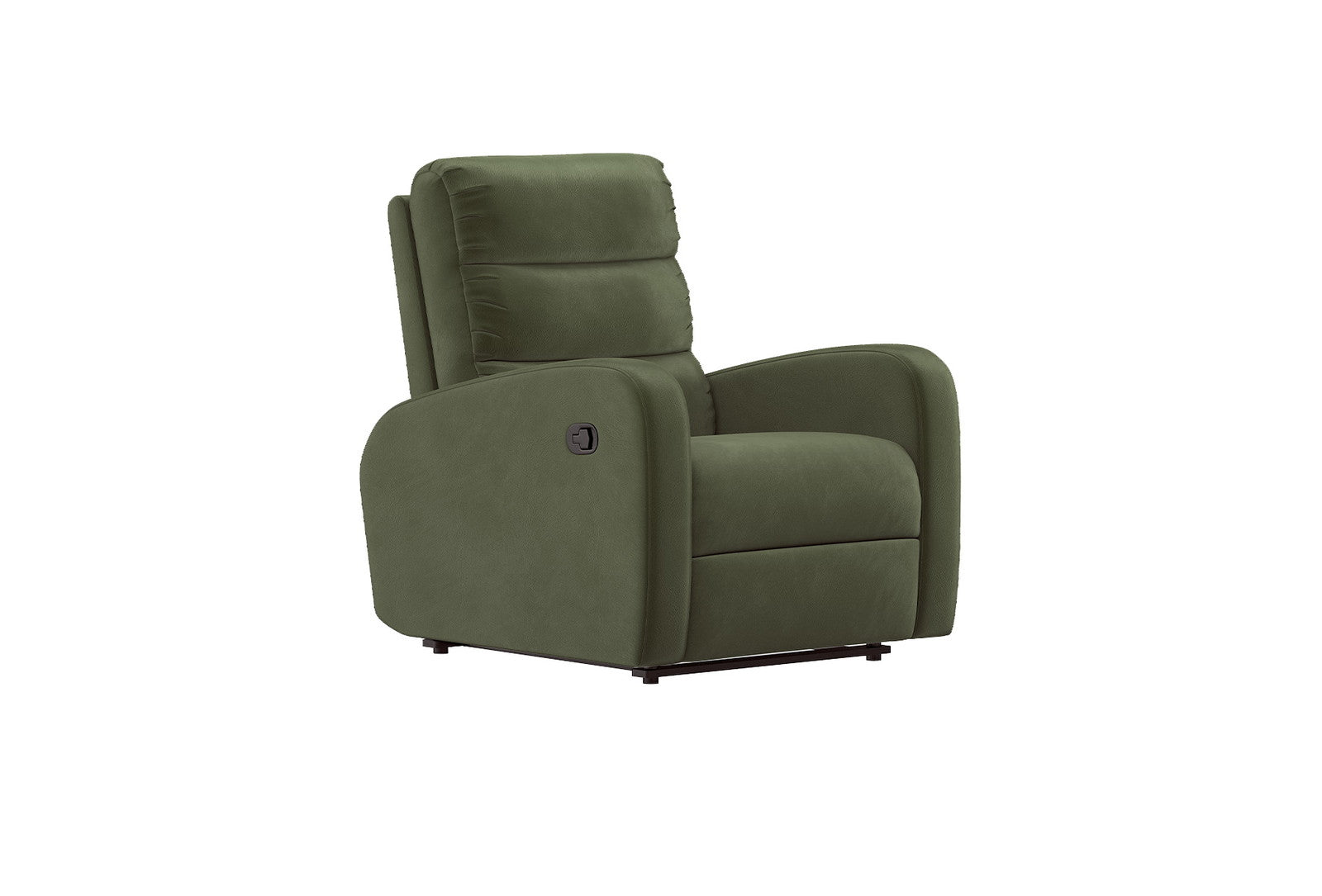 Enric TV Fauteuil Handbediend Mohair Donkergroen - foto 3
