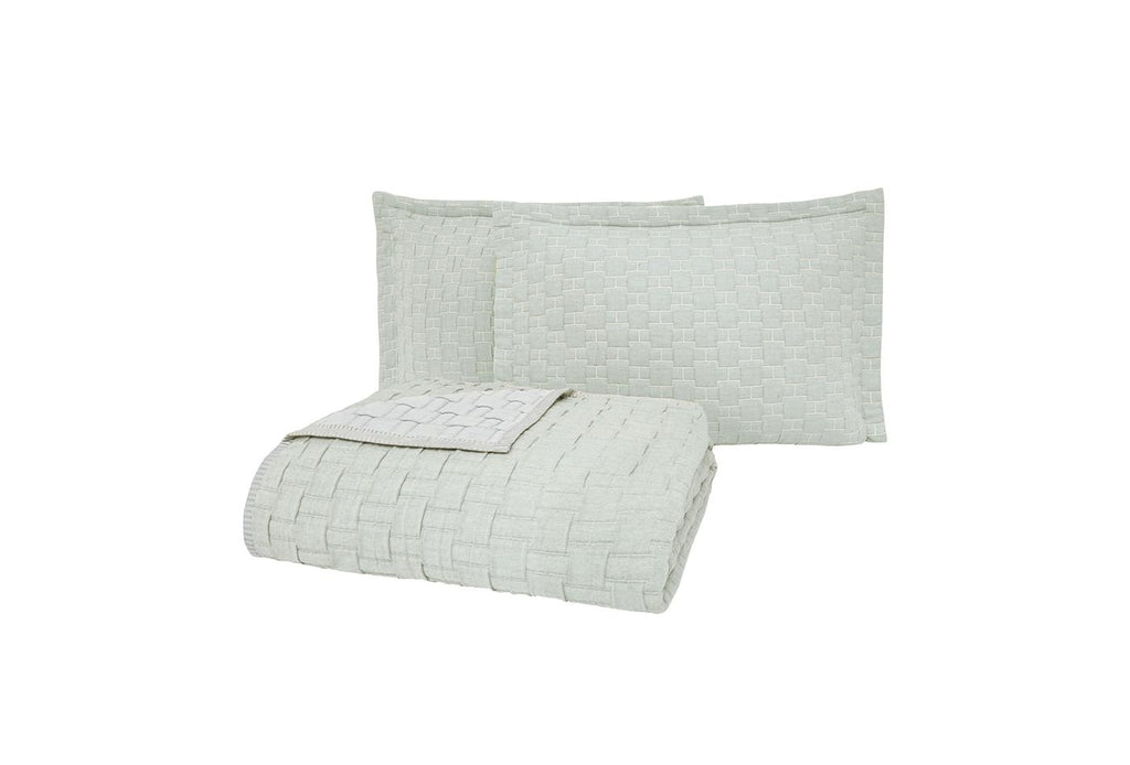 Velma Saliegroen Grijs Bed Sprei Eenpersoons - foto 5