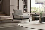 Manila Fauteuil Linnen geweven Wit
