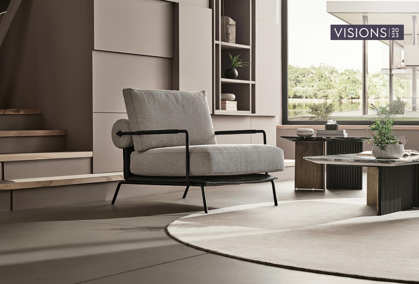 Manila Fauteuil Linnen geweven Wit
