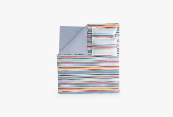 Evan Blauw Dekbedovertrekset Eenpersoons