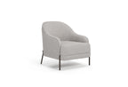 Varena Fauteuil Geweven stof Lichtgrijs - foto 5
