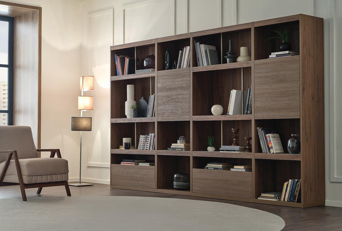 Pavia Tv-meubel Boekenkast Module 96X200 Cm