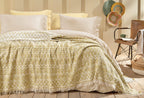 Zion Safran Bed Sprei Eenpersoons
