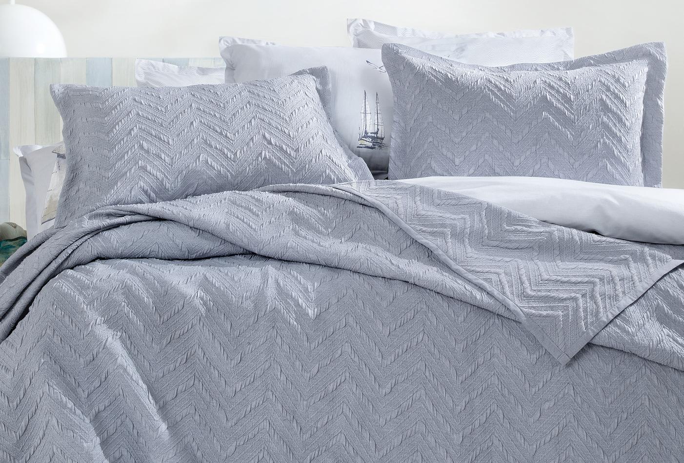 Curly Indigo Bed Sprei Tweepersoons - foto 4