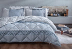Malin Blauw Slaapset Eenpersoons